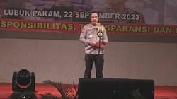 Wakapolri Tinjau Langsung Pelaksanaan Bhakti Kesehatan Polri di Convention Hall Kab. Deli Serdang