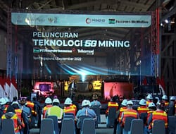 Presiden Jokowi Luncurkan 5G Mining Pertama di Indonesia