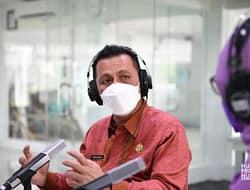 Gubernur Ansar Bahas Percepatan Vaksinasi Lansia di Pro-2 RRI Tanjungpinang