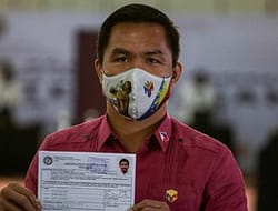 Manny Pacquiao Resmi Mendaftar Calon Presiden Filipina