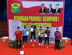 Kevin Benedictus Simanjuntak Raih Juara 1 di Kejuaraan Provinsi PBSI Sumatera Utara Tahun 2021