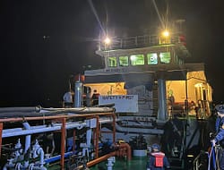 Operasi Patroli Laut Jaring Sriwijaya, Bea Cukai Batam Tangkap Kapal Tanker Bermuatan Minyak Solar Ilegal