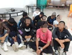 Tim Patroli Presisi Polresta Deliserdang Amankan Puluhan Remaja