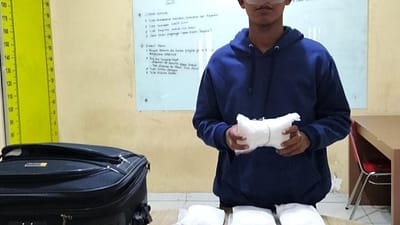 Bawa 2 Kg Sabu Warga Aceh Ditangkap di Bandara Kualanamu
