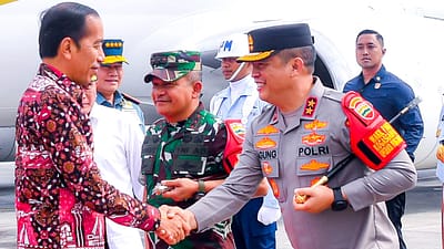 Kapoldasu Sambut Kunker Presiden Jokowi di Sumut